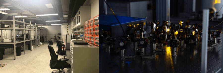 Solid-state quantum storage laboratory